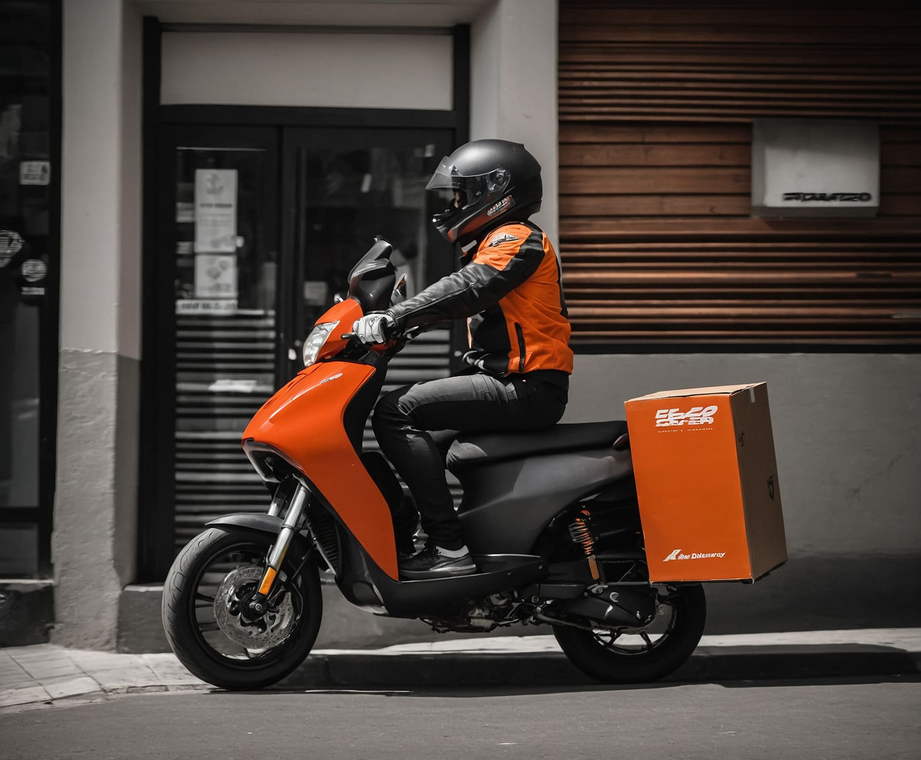 Innovación en entrega rápida de comida.