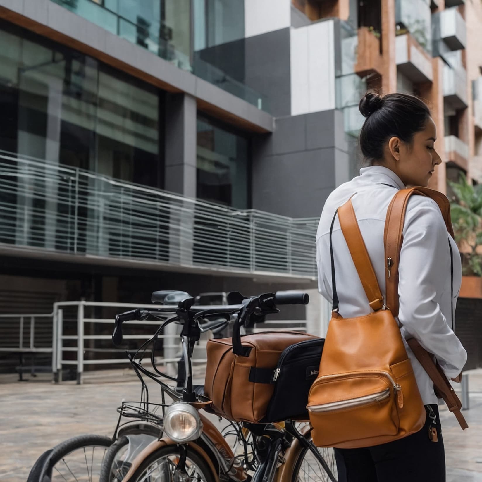 Persona satisfecha con su pedido